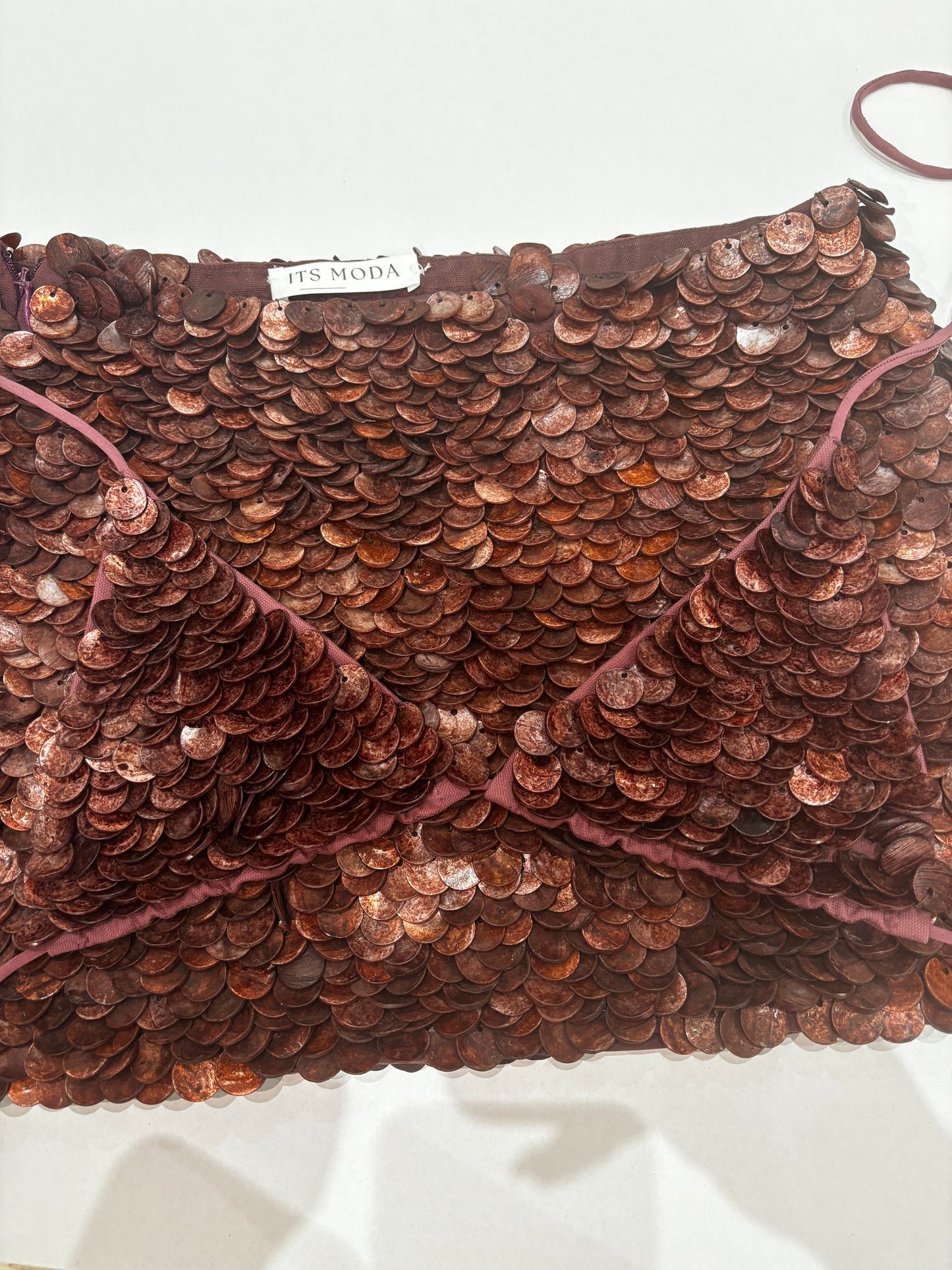 Brown Shell Skirt - In Stock