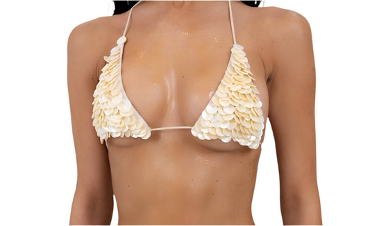 Pearl Shell Bikini bottoms- IN STOCK