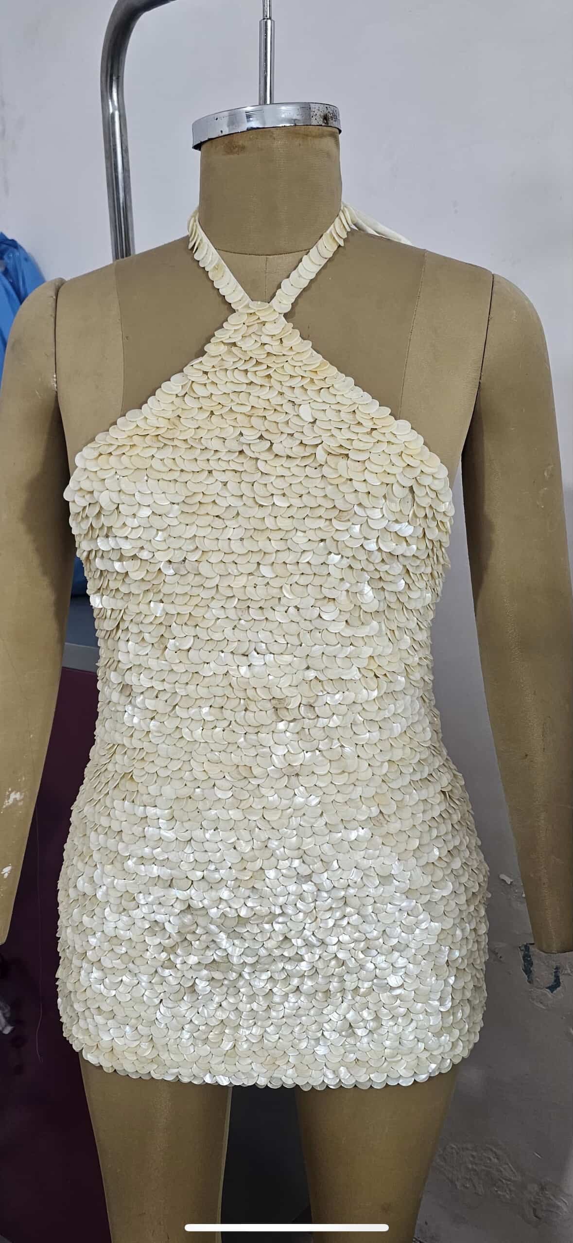 Halter Shell Dress
