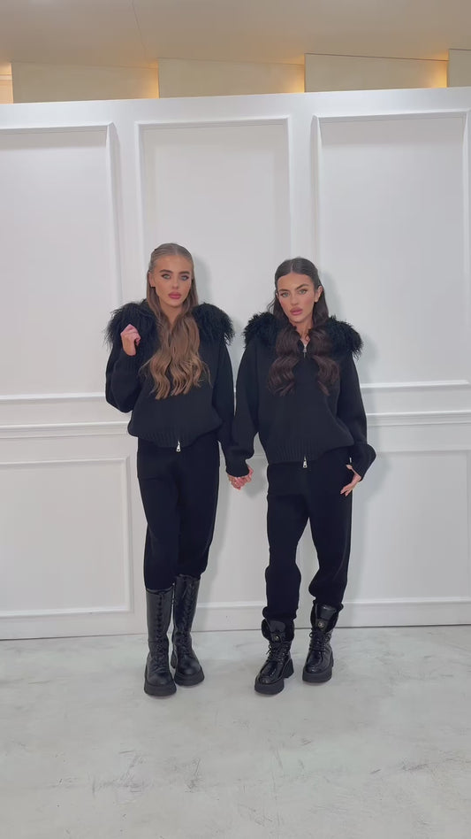 Mongolian hooded jacket