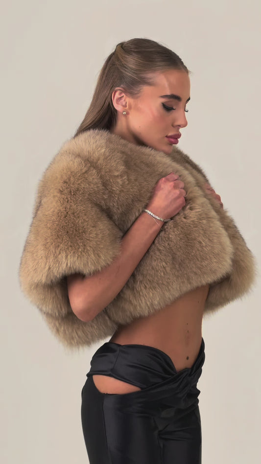 Fox Fur cape - IN STOCK  ready for dispatch
